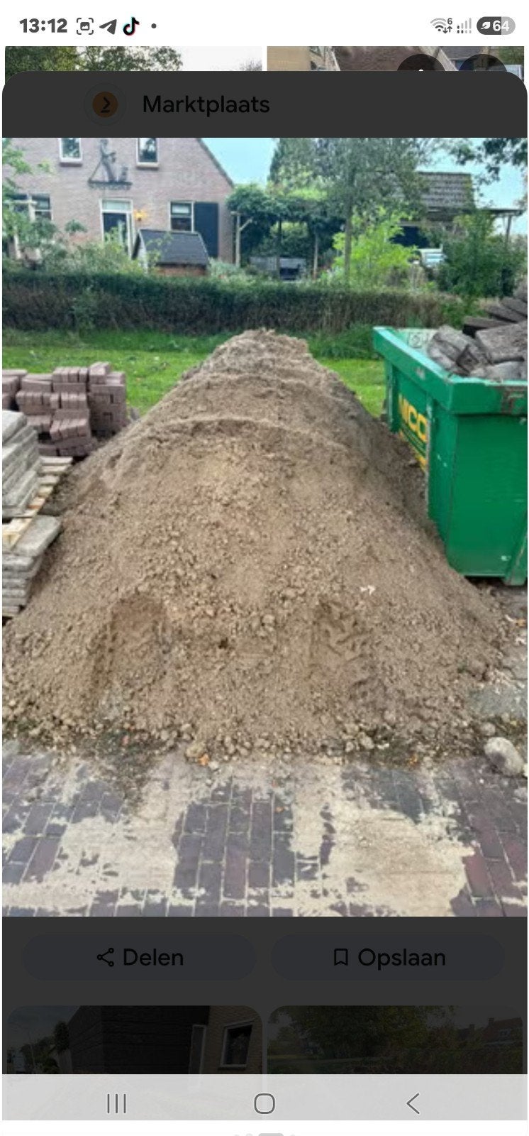 Gratis storten van zand en grond mag het hier helemaal grati, Ophalen, Overige typen