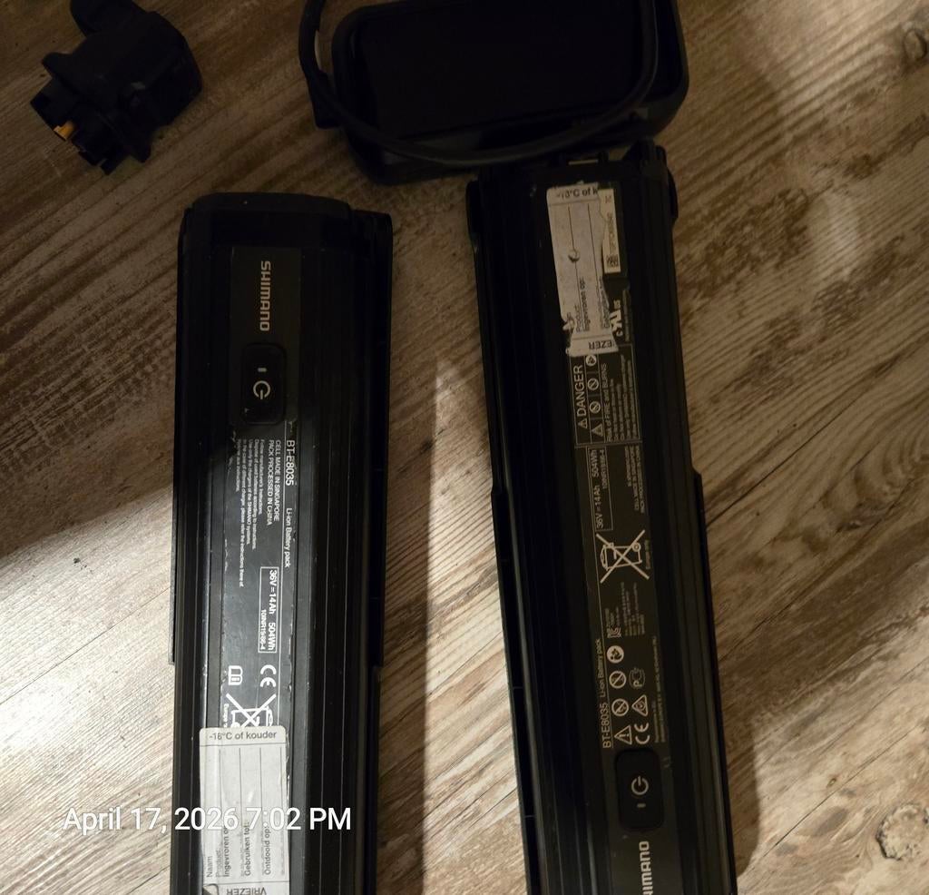 Swapfiets power 7 batteryen en oplader, Ophalen of Verzenden, Zo goed als nieuw