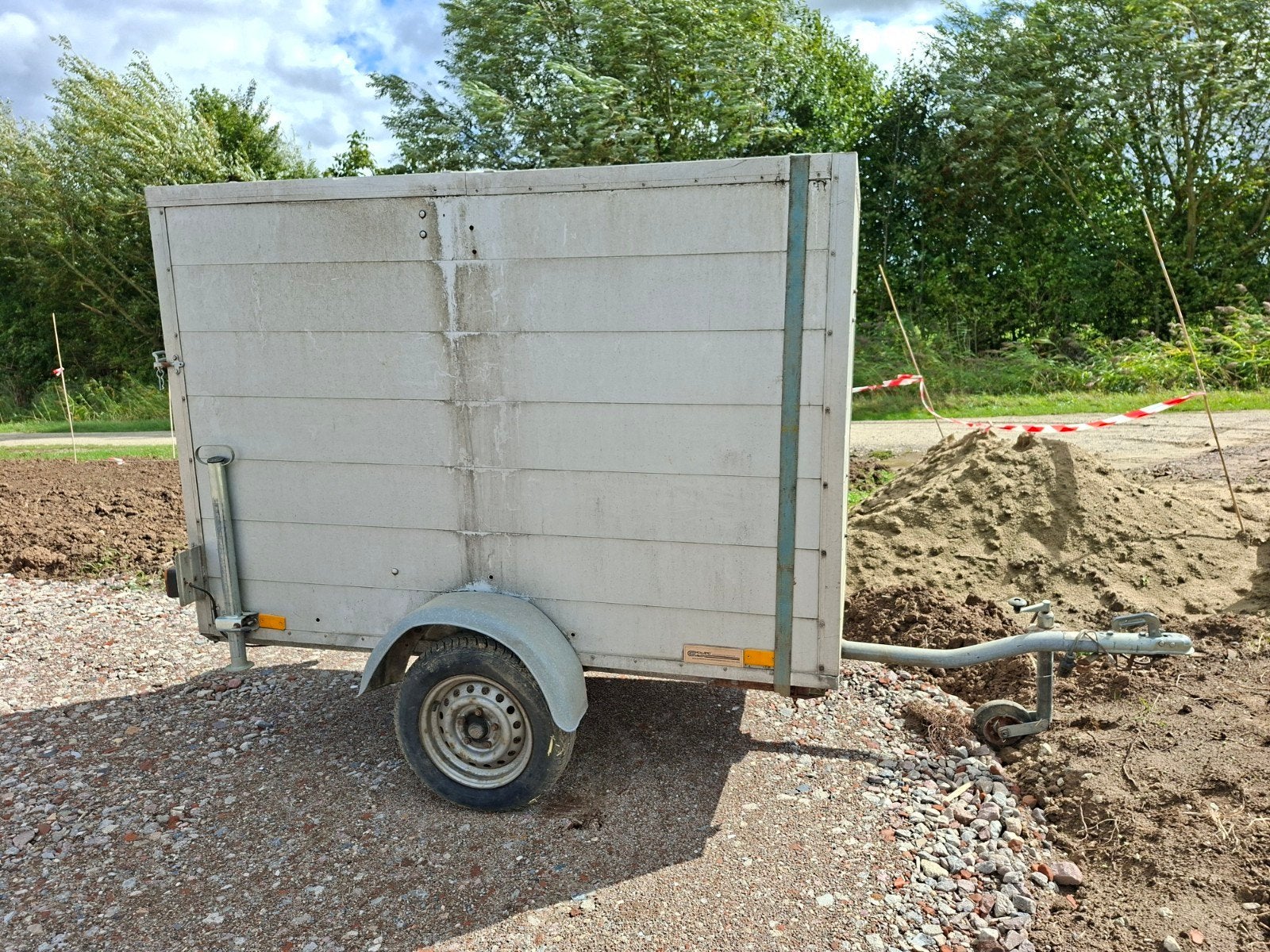 Holland trailer, Ophalen, Gebruikt