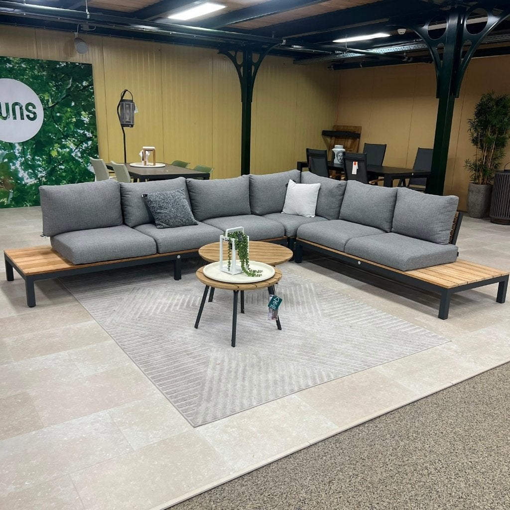 Memphis | Showroommodel, Tuin en Terras, Tuinsets en Loungesets, Ophalen, 6 zitplaatsen, Bank, Aluminium