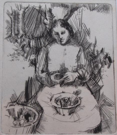 Emmy Rubens Aardappelpelster, Dagelijks leven, 16 cm, 15 cm, 1950 - 1999