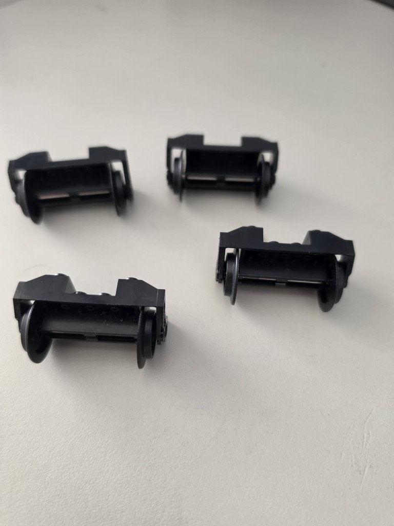 lego treinwielen zwart, Ophalen of Verzenden, Gebruikt, Lego, Overige thema's
