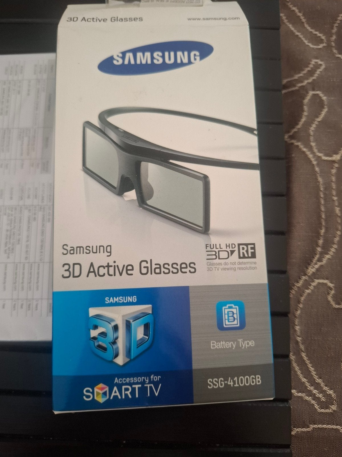 Samsung 3D Active Glasses SSG-4100GB voor Smart TV, Ophalen of Verzenden, Nieuw