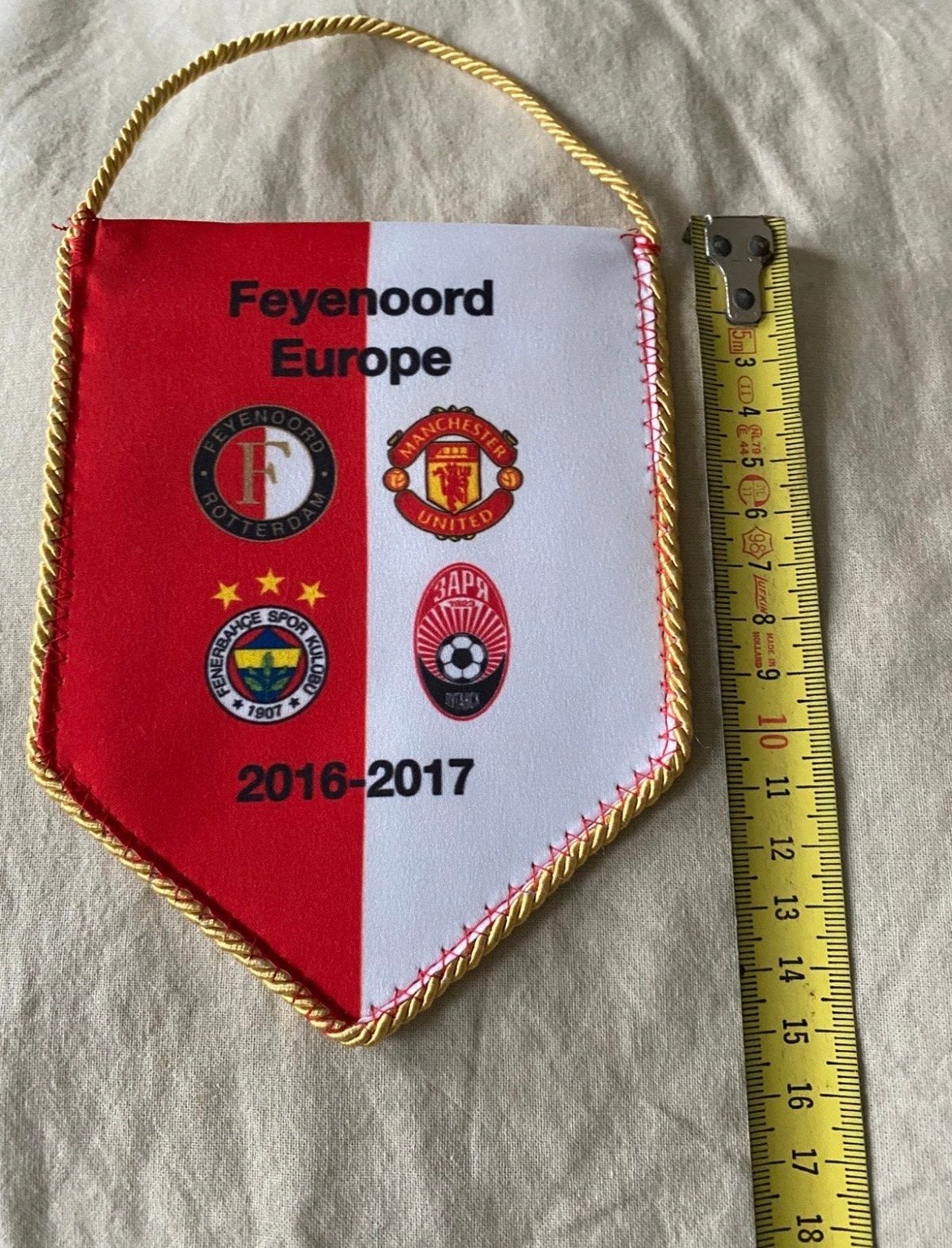 Feyenoord Europe Vaantje 2016-2017, Verzamelen, Sportartikelen en Voetbal, Ophalen of Verzenden, Nieuw, Feyenoord, Vaantje of Sjaal