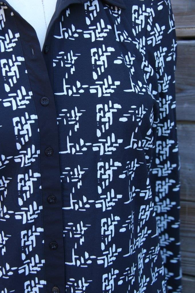 Blouse zwart/ creme Studio Anneloes mt M travel Vaste prijs, Kleding | Dames, Blouses en Tunieken, Maat 38/40 (M), Studio Anneloes