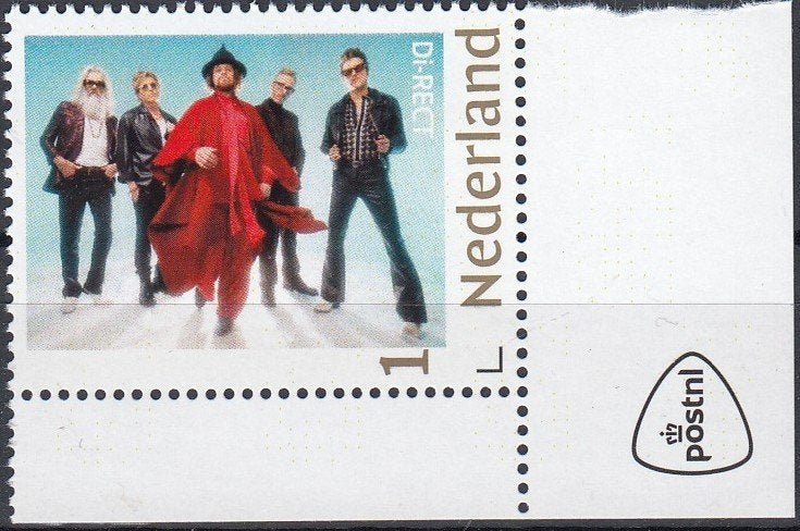 Nederland- Persoonlijke Goud- Muziek- 7 x Di-rect- P, Ophalen of Verzenden, Na 1940, Postfris