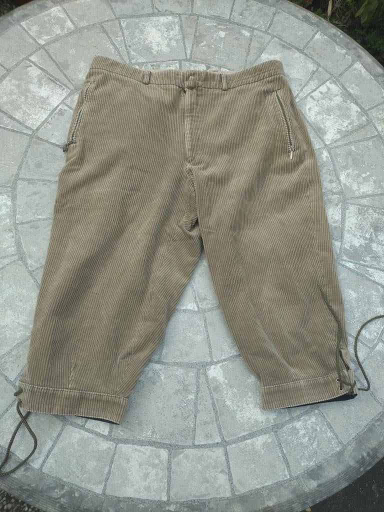Vintage Hoal Corduroy Knickerbockers Made in Western Germany, Ophalen of Verzenden, Zo goed als nieuw, Beige