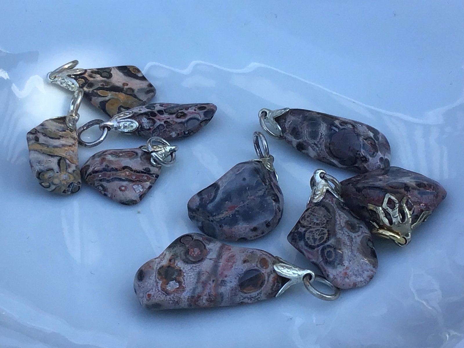 Natuursteen Hangers en Tussenkralen voor Sieraden, Nieuw, Ophalen of Verzenden, Steen of Mineraal, Met edelsteen