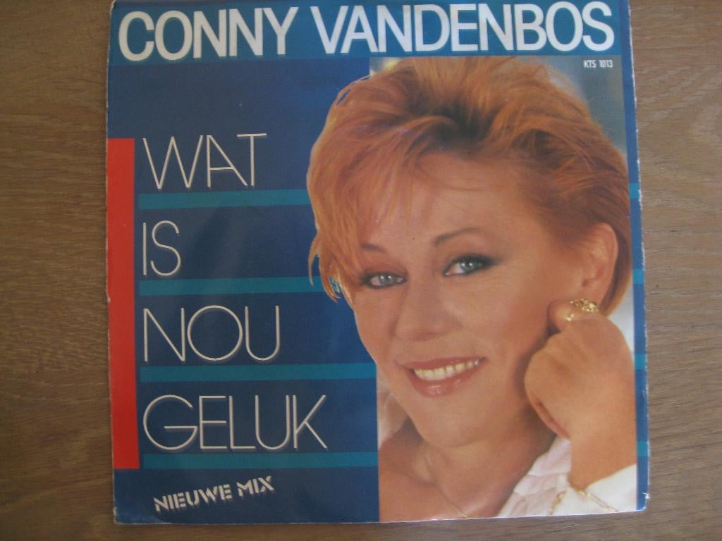 single Conny vandenbos  -Wat is nou geluk 1987, Ophalen of Verzenden, Gebruikt, Pop, Single