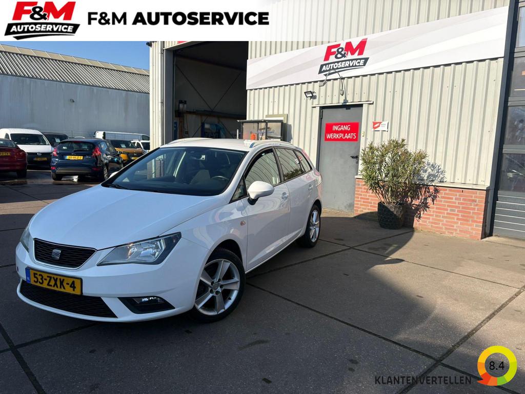 SEAT Ibiza ST 1.2 TSI Chill Out Clima, cruise, Auto's, Seat, Voorwielaandrijving, Euro 5, Zwart, Origineel Nederlands