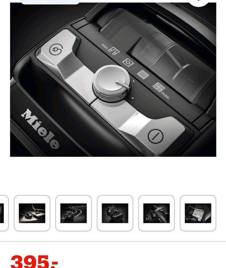 Miele Boost CX1 Cat & Dog sledestofzuiger, Ophalen, Gebruikt, Reservoir, Miele