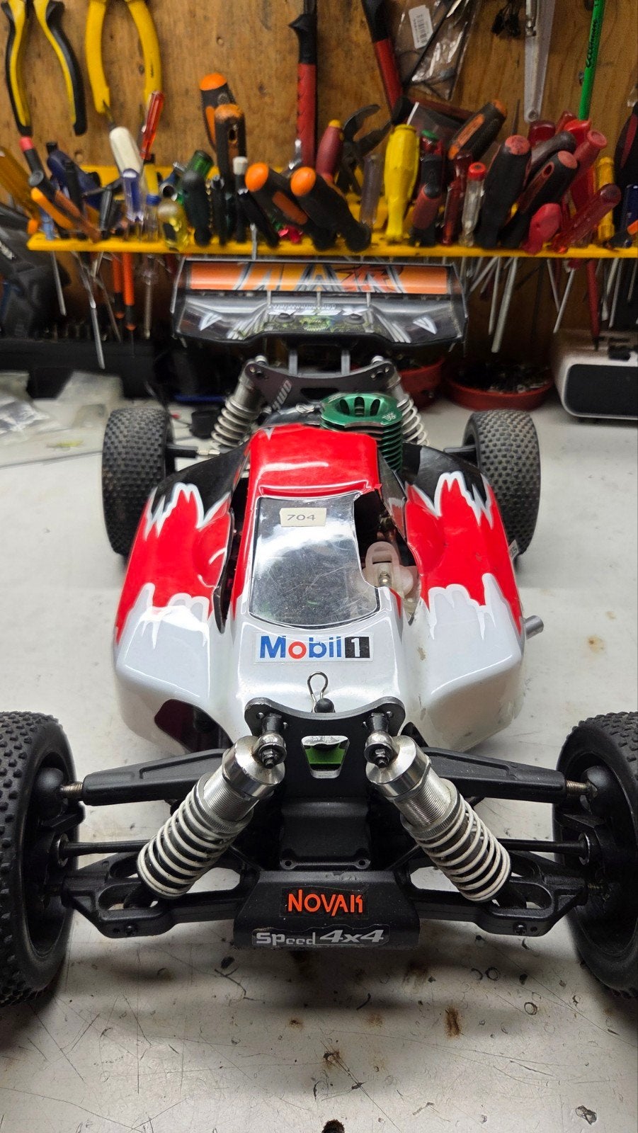 Te koop mooie ansman virus, Gebruikt, Ophalen of Verzenden, Auto onroad, Schaal 1:8