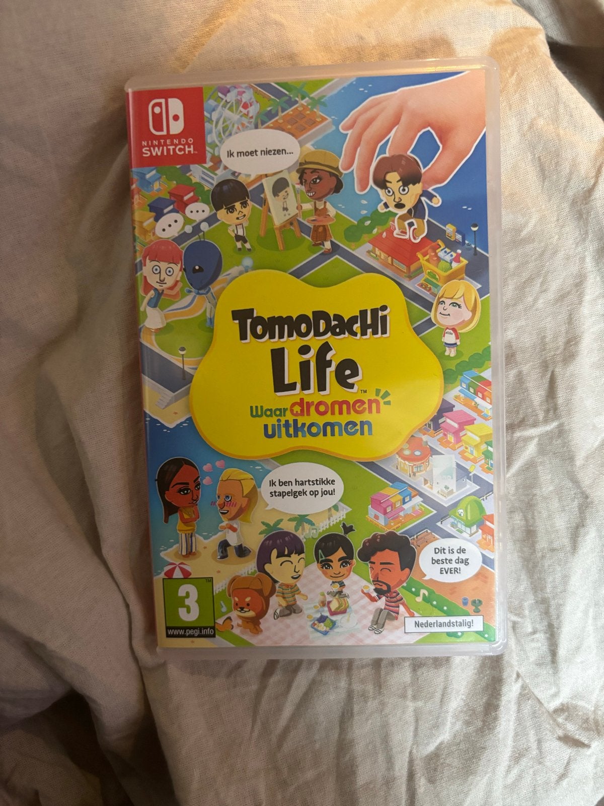 Tomodachi Life Nintendo Switch - Waar dromen uitkomen, Ophalen, 1 speler, Zo goed als nieuw, Vanaf 3 jaar