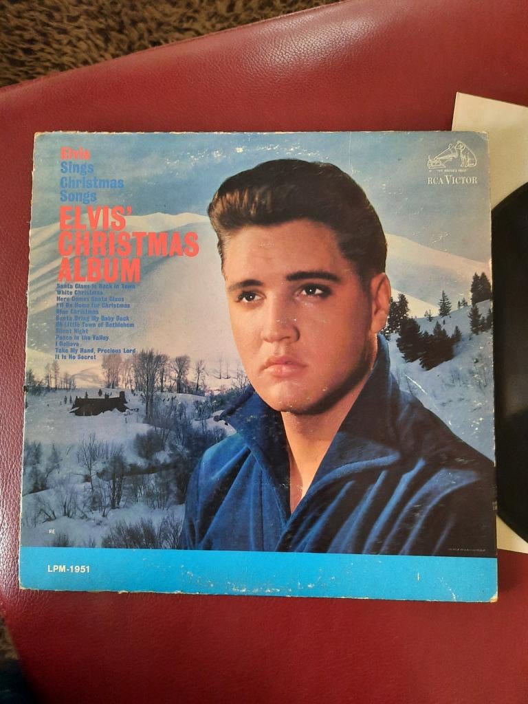 Elvis christmas album usa, Ophalen of Verzenden, Gebruikt, 12 inch