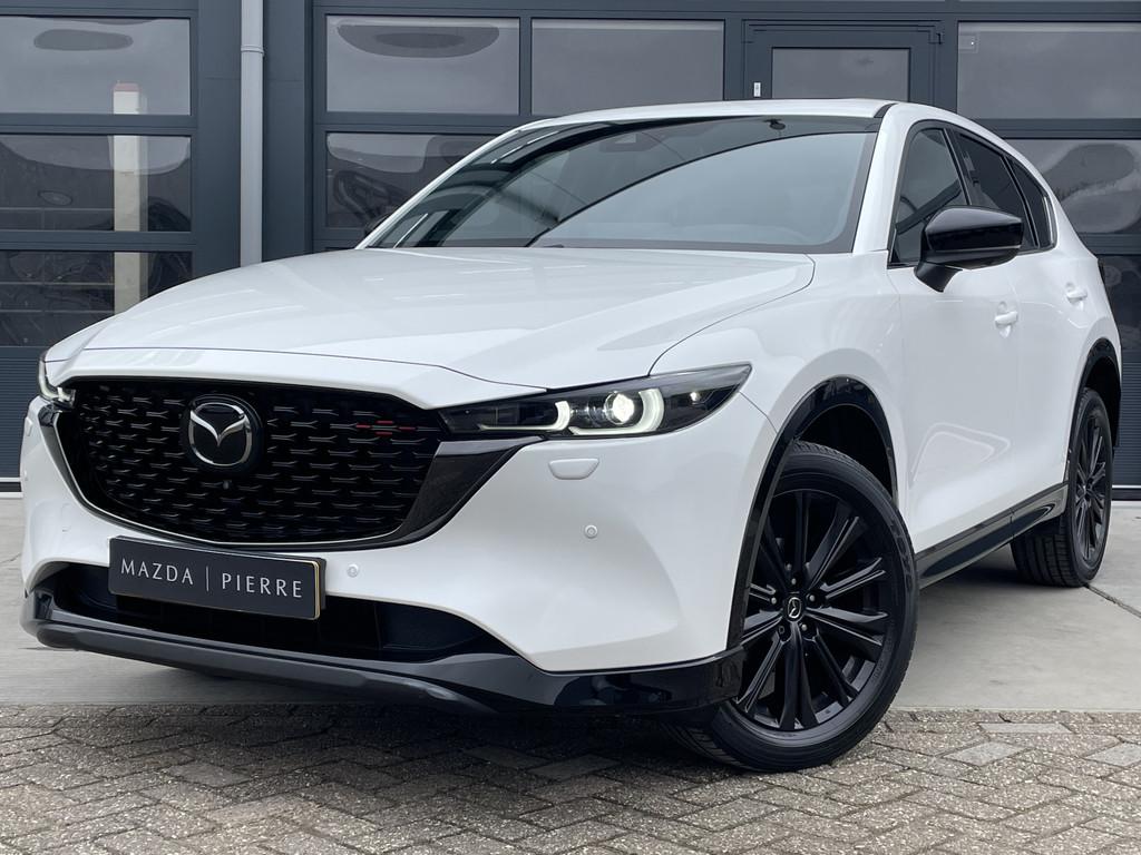 Mazda CX-5 2.0 SkyActiv-G 165 AUTOMAAT Sportive | NAVI | ACH, Auto's, Mazda, 15 km/l, Gebruikt, 4 cilinders, Wit
