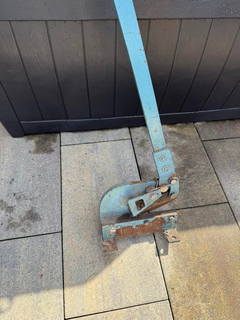 Platen schaar knipper, Ophalen, Gebruikt