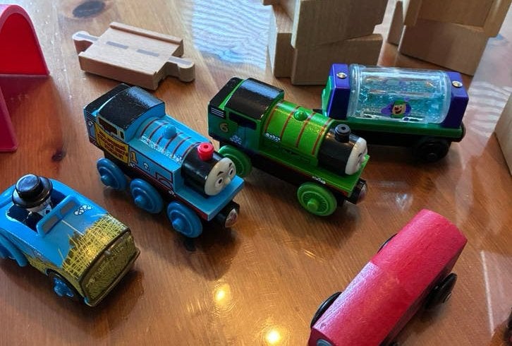 Thomas de trein set, Ophalen, Zo goed als nieuw