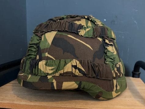 Leger helm Scherfhelm Kevlar maat M, Ophalen of Verzenden, Landmacht, Nederland, Helm of Baret