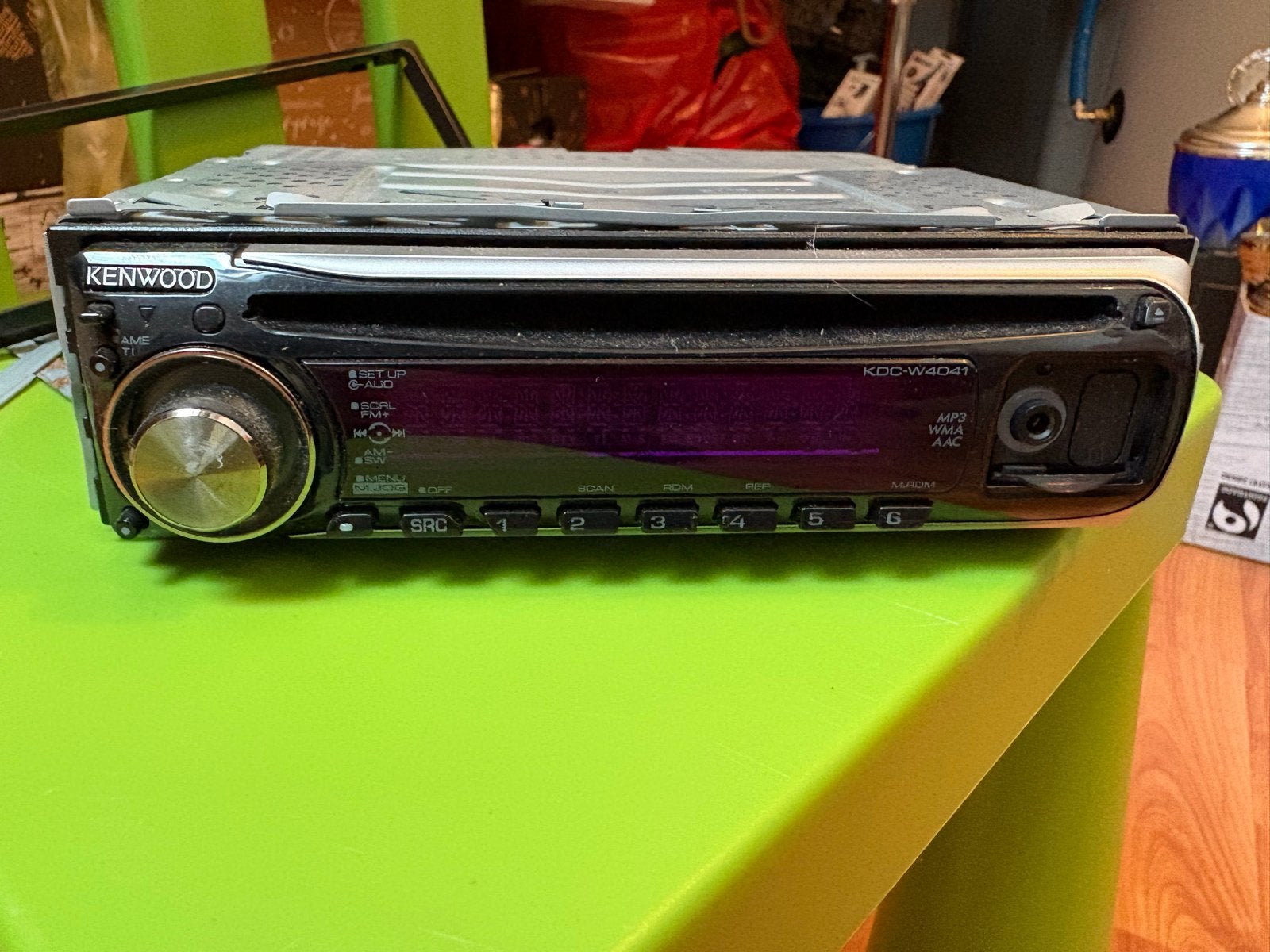 Kenwood KDC-W4041 Autoradio met CD/MP3/WMA/AAC, Ophalen, Gebruikt