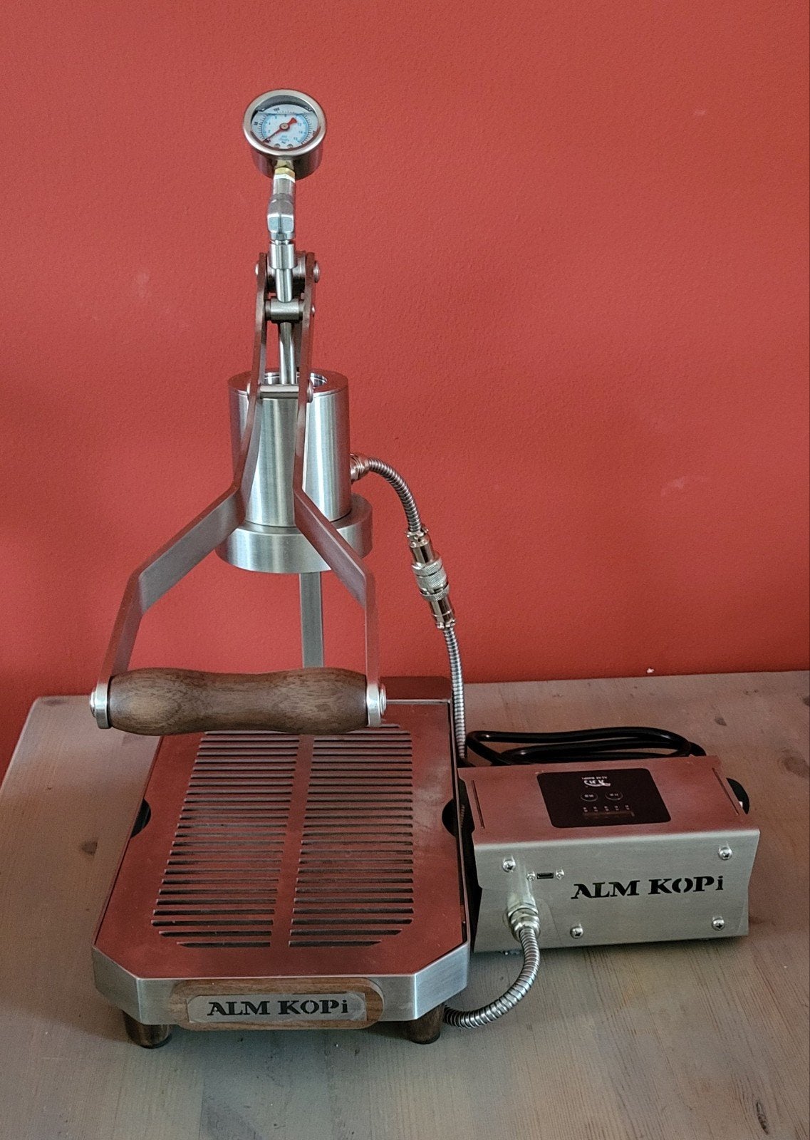 Alm Kopi ZXS Espresso Ghost Manual Lever met PID, Ophalen, Nieuw, Espresso apparaat