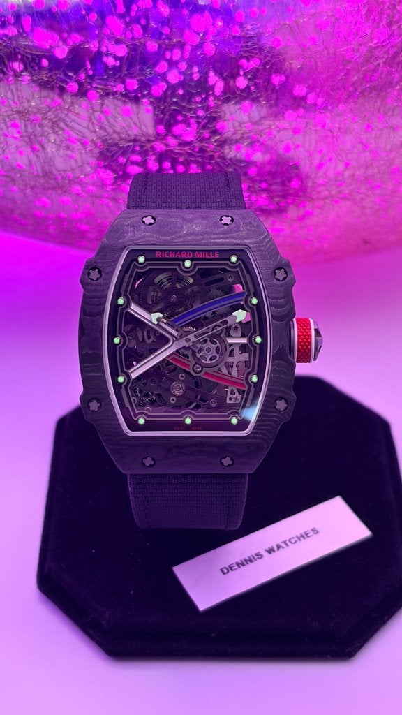 RM 67-02 Extra Flat Sébastien Ogier Black Velcro CRMA7 32GR, DW, Denniswatchesnoreply@kpn.nl, Luxemburg