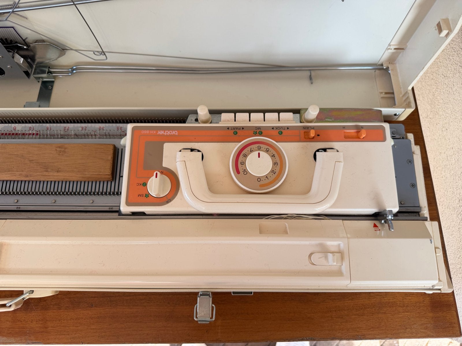 Brother KH-860 Breimachine - Vintage en Functioneel, Ophalen of Verzenden, Gebruikt, Naaimachine, Brother