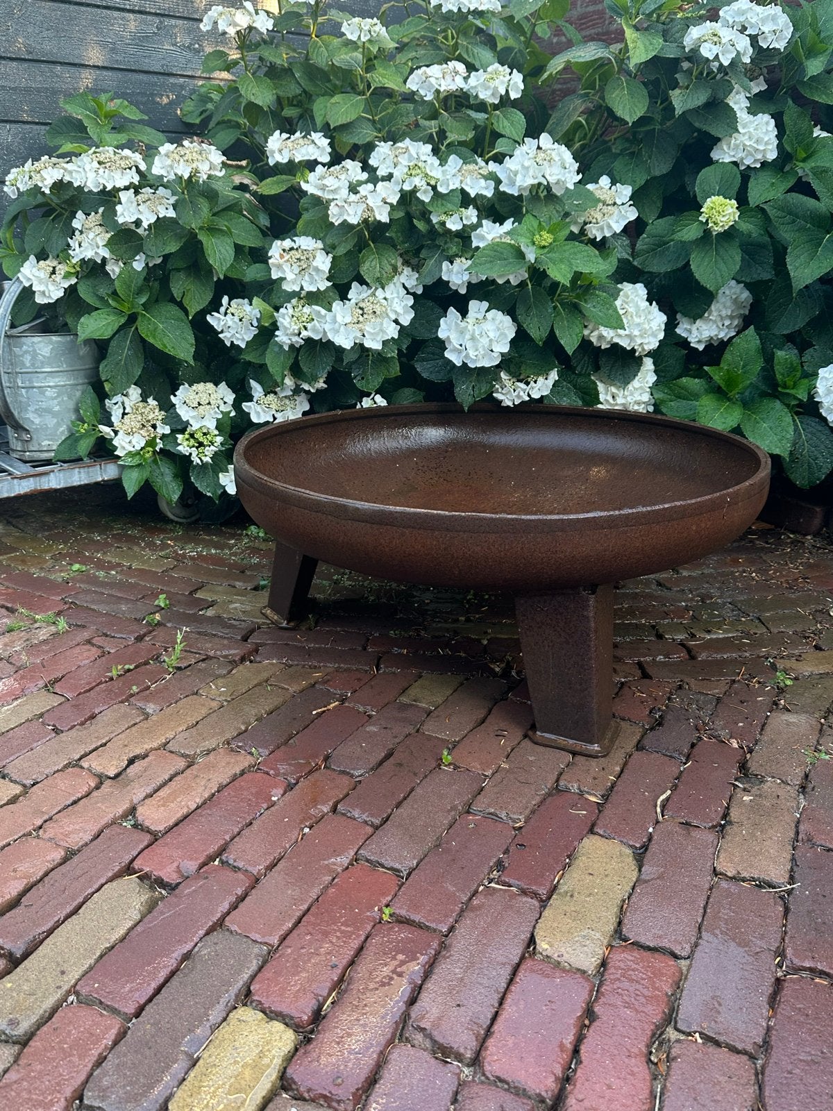 Vuurschaal diameter 80cm, Ophalen, Gebruikt, Vuurkorf