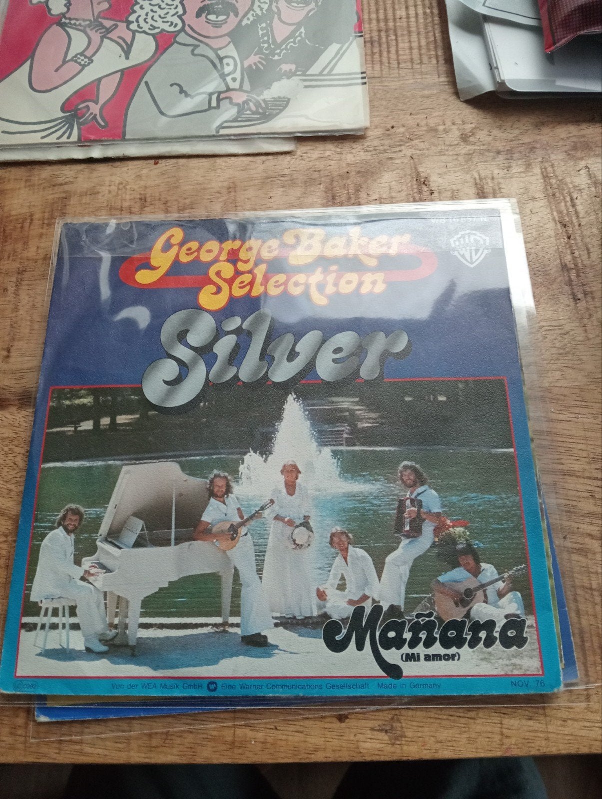 George Baker - silver, Cd's en Dvd's, Vinyl Singles, Ophalen of Verzenden, Zo goed als nieuw, Pop