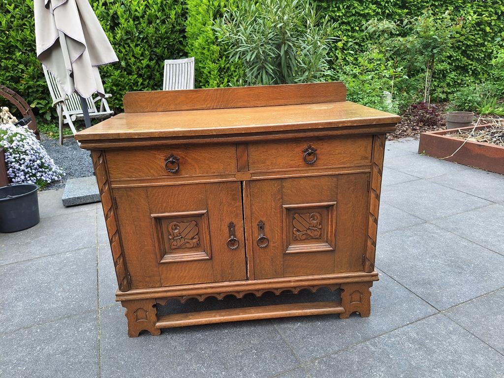 Kastje, grootmoederstijd, Ophalen, 50 tot 100 cm, Grootmoederstijd - Midcentury, 25 tot 50 cm