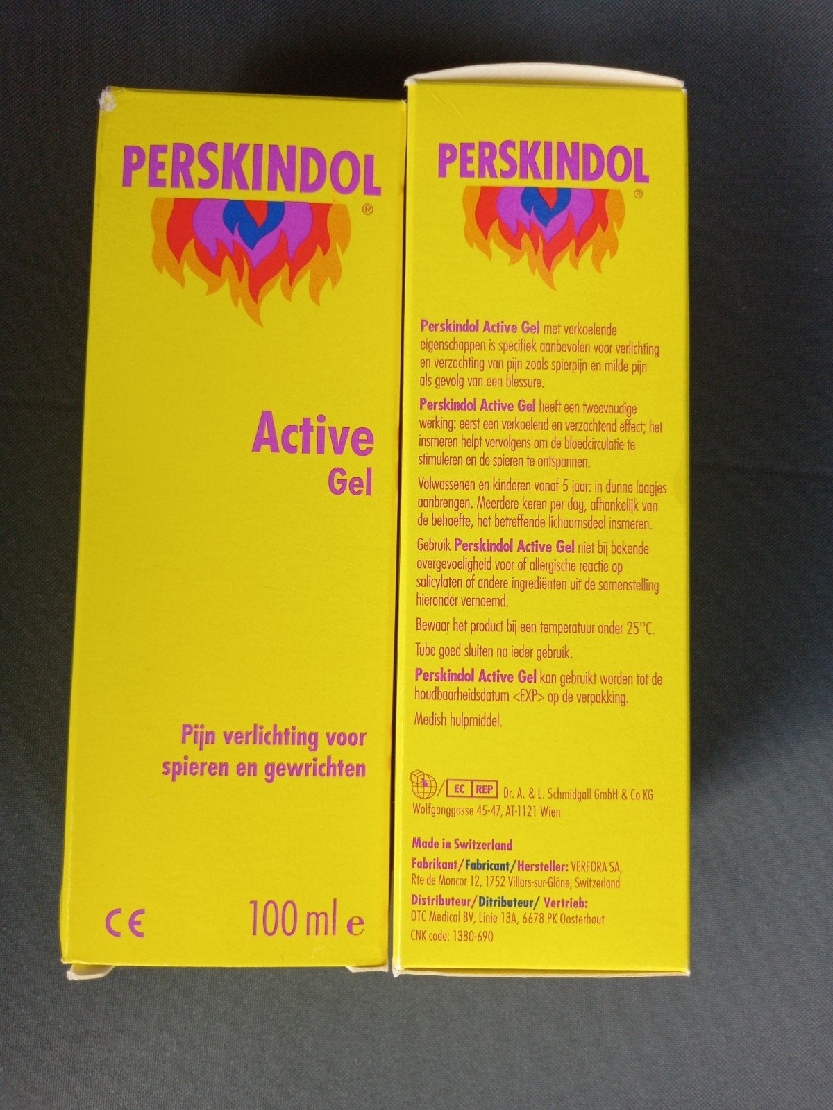 Nieuw Perskindol Active gel 100 ml, Ophalen of Verzenden, Nieuw, Overige typen