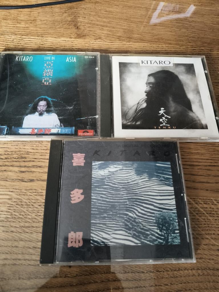 Kitaro CD's: Live in Asia,Tenku (verkocht), Ophalen, Gebruikt