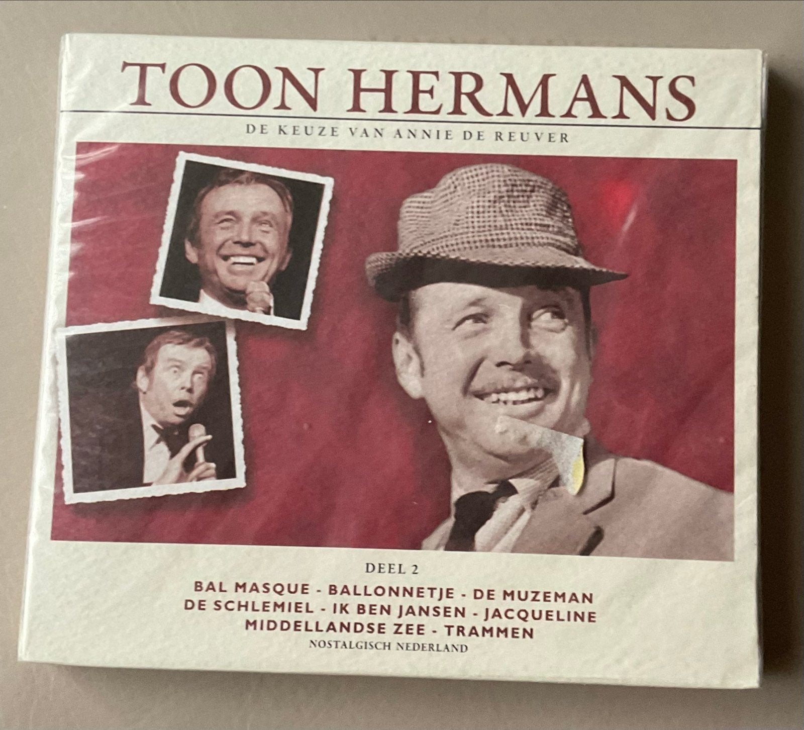 Toon Hermans - De Keuze Van Annie De Reuver Deel 2 CD, Cd's en Dvd's, Ophalen of Verzenden, Nieuw in verpakking, Overige genres