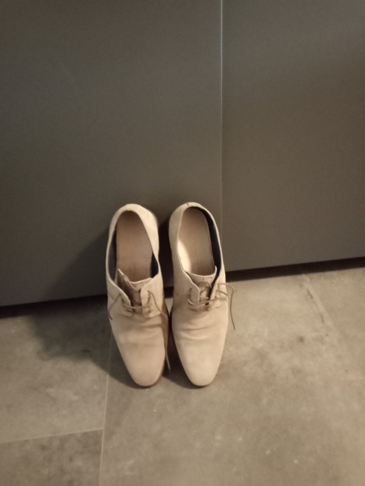 Schoenen maat 46 zandkleur. 1x gedragen. Nieuwprijs 129 euro, Ophalen, Zo goed als nieuw