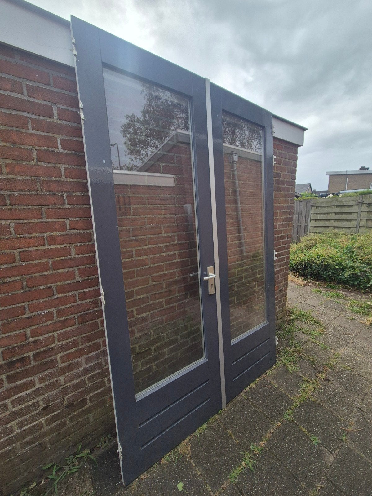 openslaande deuren, terrasdeuren, tuindeuren, Doe-het-zelf en Verbouw, Ophalen, 120 cm of meer, Buitendeur, 200 tot 215 cm