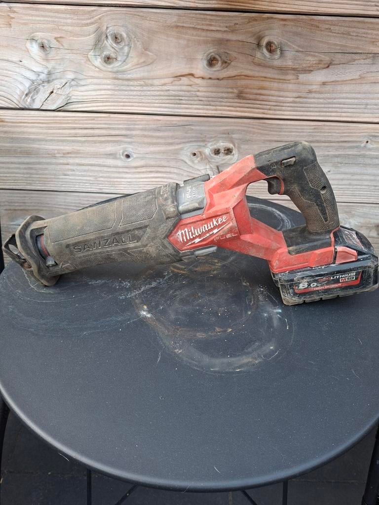 Milwaukee FUEL SAWZALL Reciprozaag - Gebruikt, Doe-het-zelf en Verbouw, Gereedschap | Zaagmachines, Gebruikt, 70 mm of meer, 600 tot 1200 watt