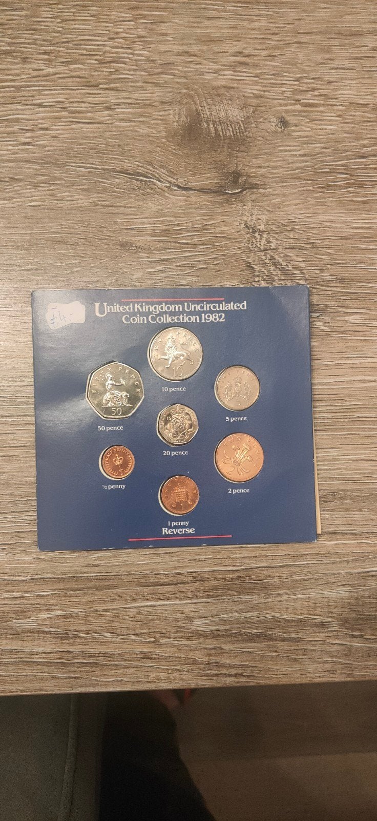 United Kingdom Uncirculated Coin Collection 1982, Ophalen of Verzenden, Buitenland, Munten