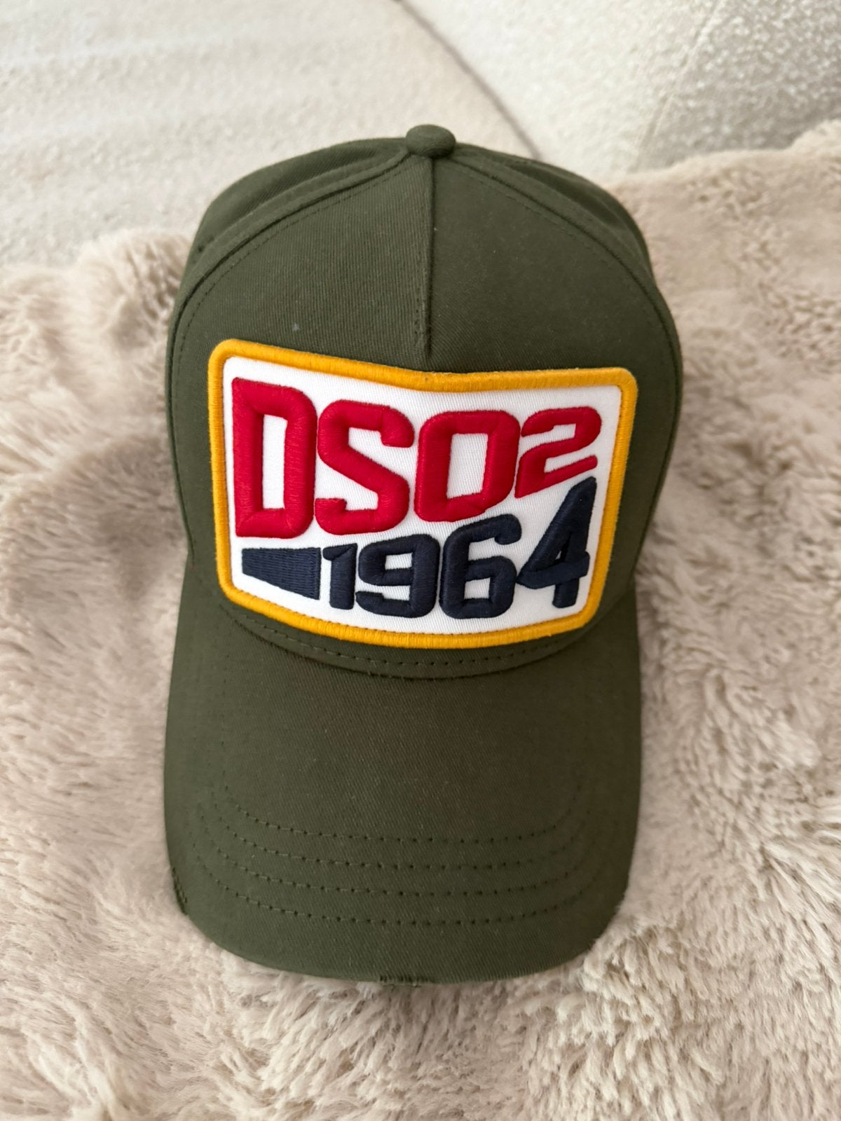 Dsquared 2 - groene pet - niet gedragen, Kleding | Heren, Hoeden en Petten, Ophalen of Verzenden, Nieuw, One size fits all, Pet