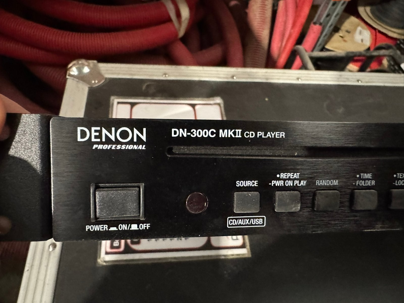 Denon DN-300C MKII CD/USB Speler - 19 inch rack, Ophalen, Gebruikt, Overige merken