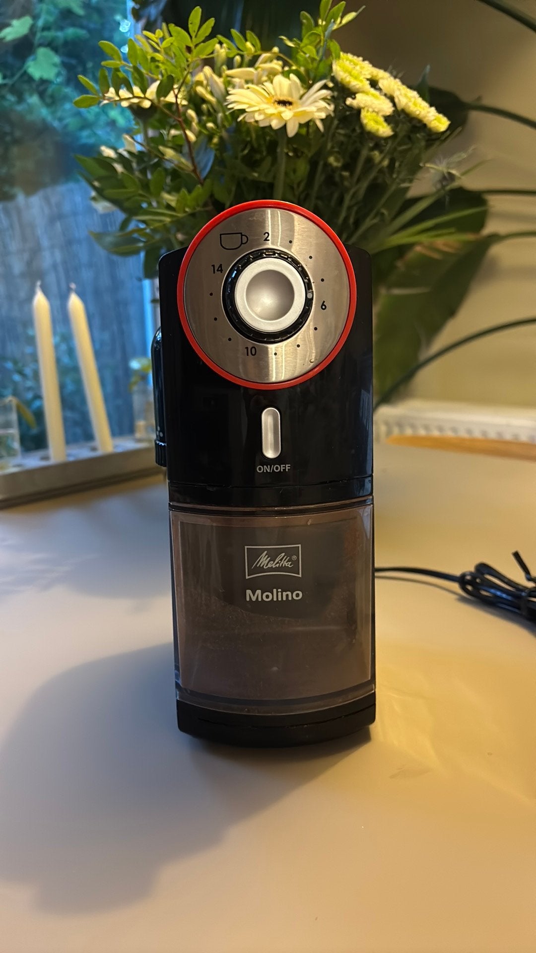 Melitta Molino, Ophalen of Verzenden, Gebruikt, Melitta, Koffiemolen