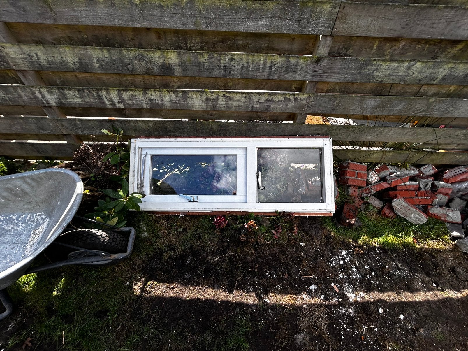 Raamkozijn hardhout met klap en kiepraam maten op foto, Gevelraam of Ruit, Minder dan 80 cm, 80 tot 120 cm, Ophalen of Verzenden