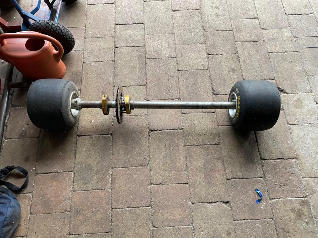Kart as, Sport en Fitness, Karting, Ophalen, Gebruikt, Onderdelen Kart
