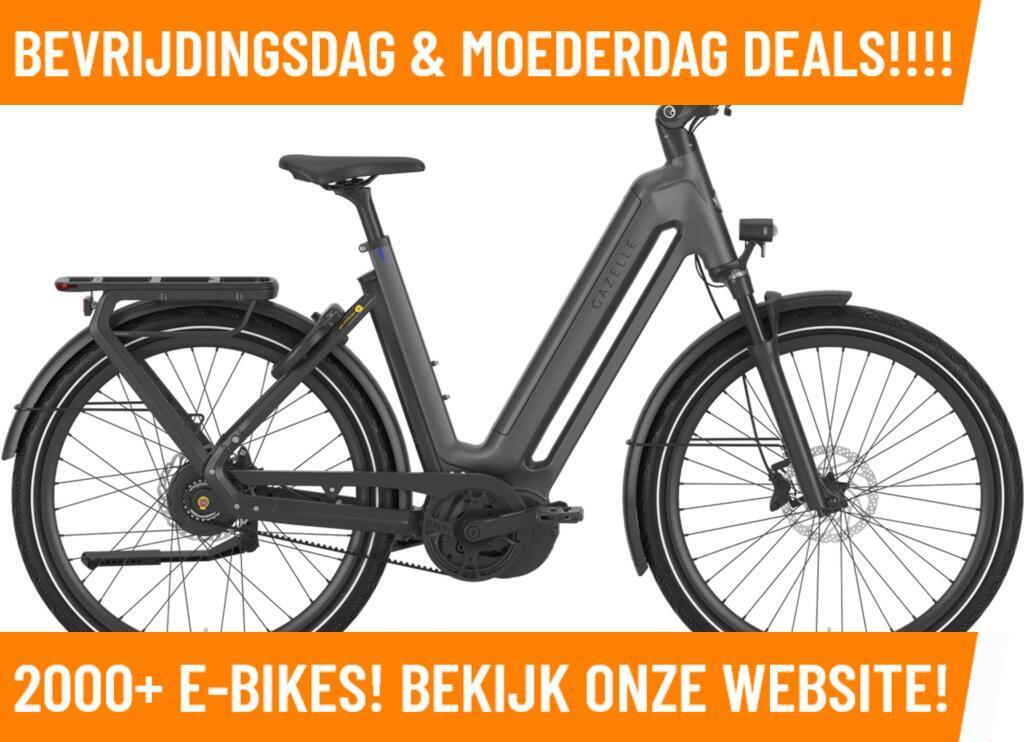 Gazelle Eclipse C380 HMB Elektrische fiets met BOSCH motor!, Fietsen en Brommers, Elektrische fietsen, Gazelle, Nieuw, Ophalen of Verzenden