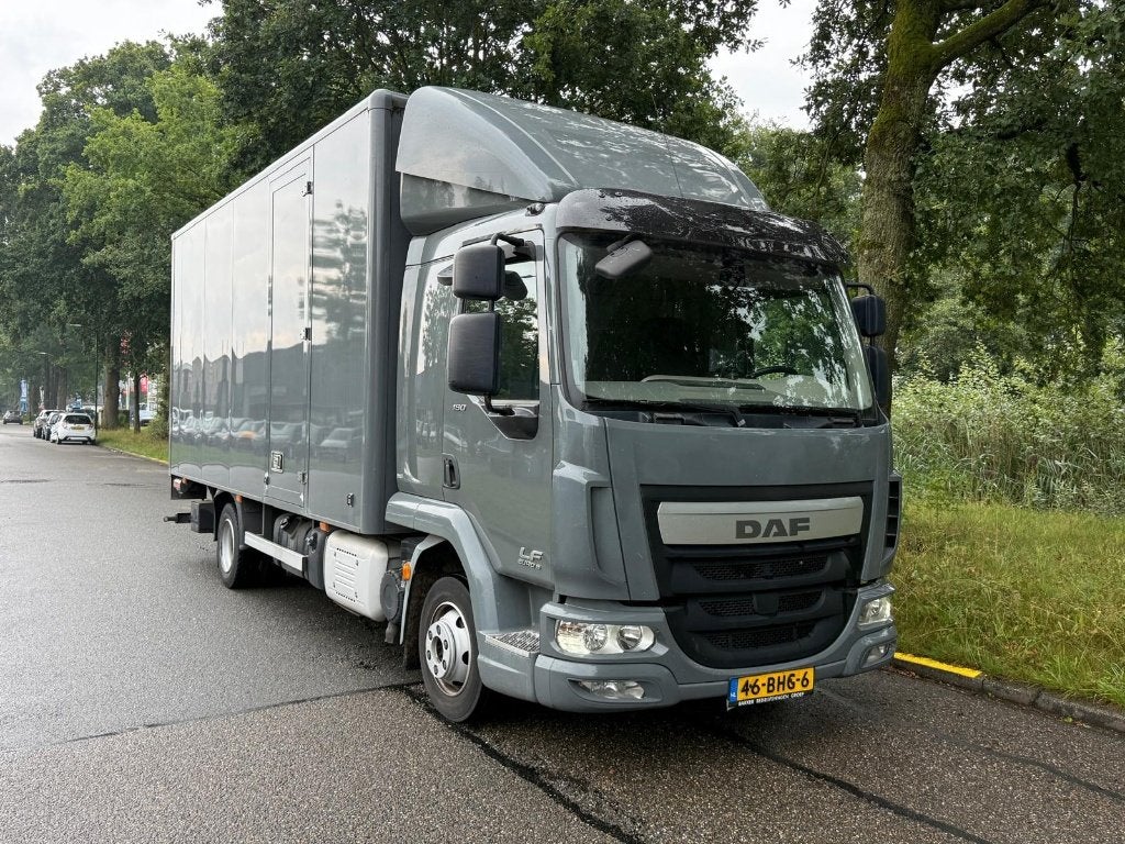 Daf LF 180 FA|EXCL.BTW|Euro6|Laadklep|Airco|Werkbank|184PK, Stof, Bedrijf, Diesel, 2 stoelen