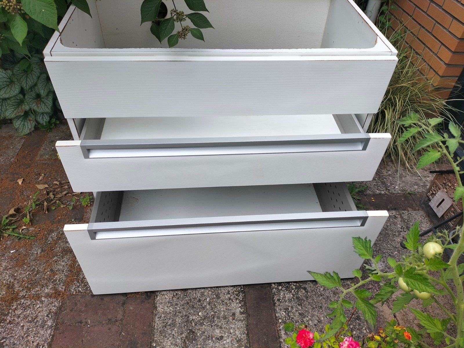Ladekast wit gratis, Ophalen, Gebruikt, 1 of 2 laden, 50 tot 100 cm