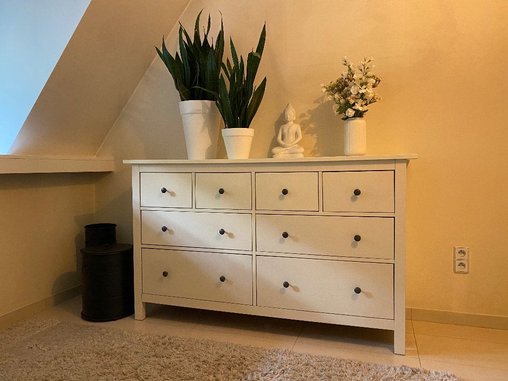 Ikea dressoirs Hemnes wit (2 stuks), Ophalen, Overige materialen, Gebruikt, 150 tot 200 cm