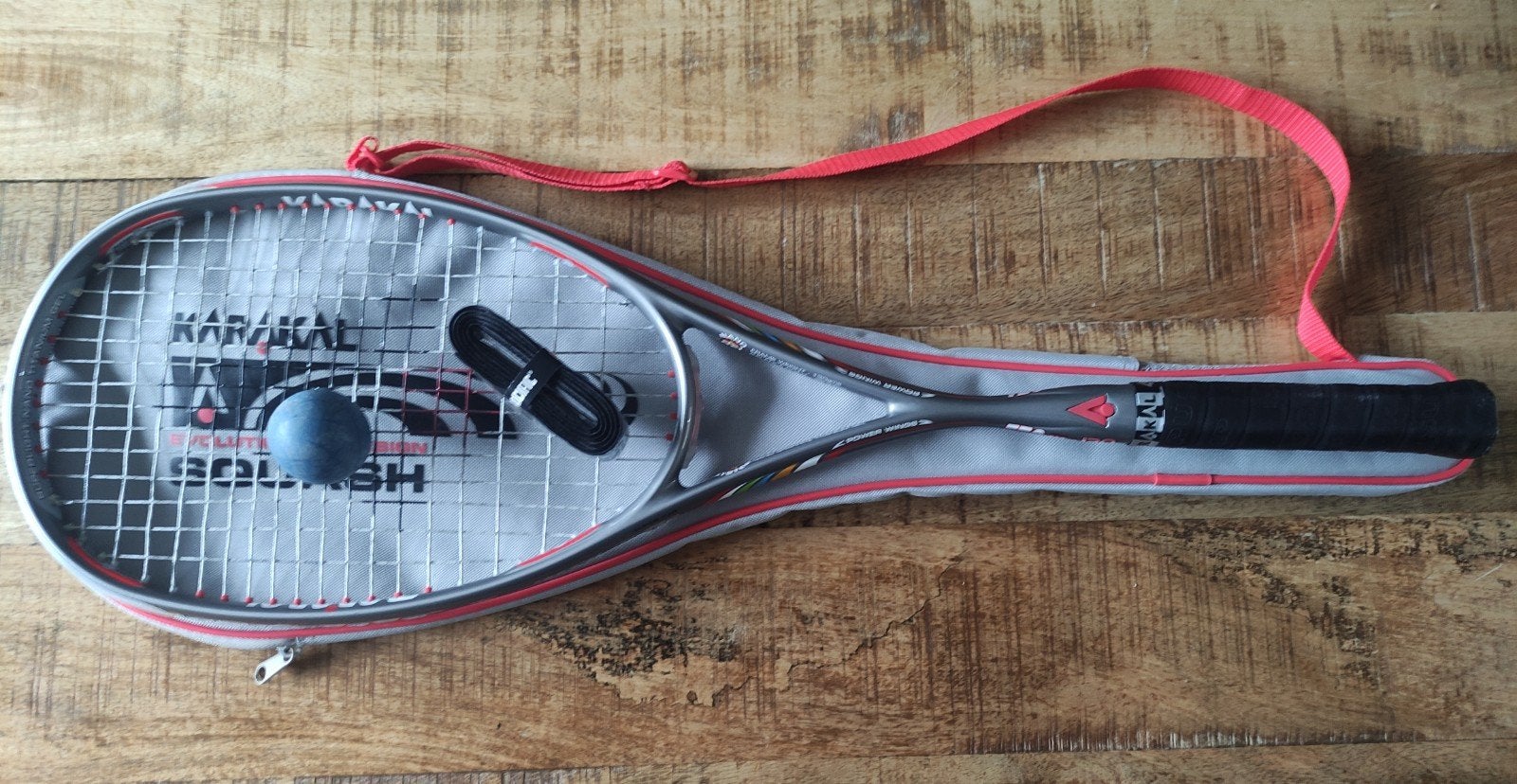 Karakal TEC Lite 130 Squash Racket met hoes, Sport en Fitness, Ophalen of Verzenden, Met hoes