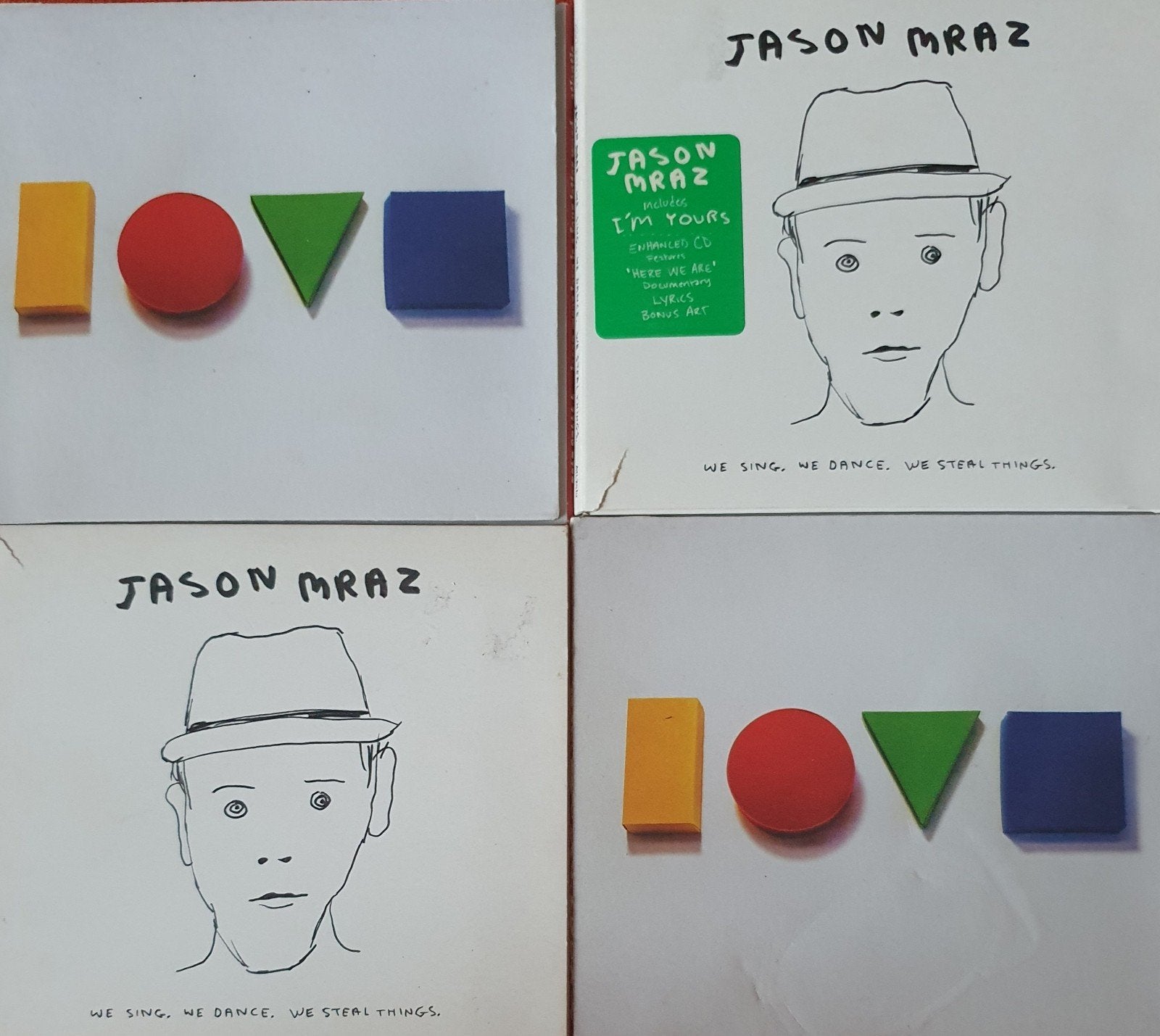 Jason Mraz cd's mogen ook per stuk, Ophalen of Verzenden, Zo goed als nieuw