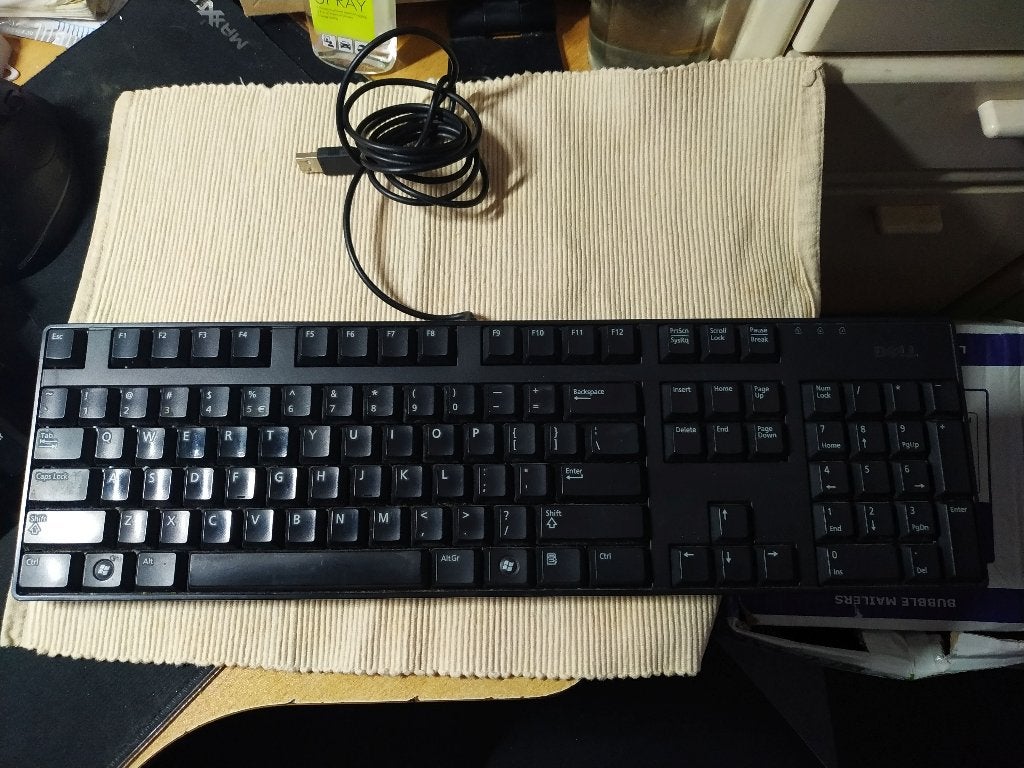 DELL KB1421 QWERTY USB toetsenbord, Computers en Software, Gebruikt, Ophalen of Verzenden, Qwerty, DELL