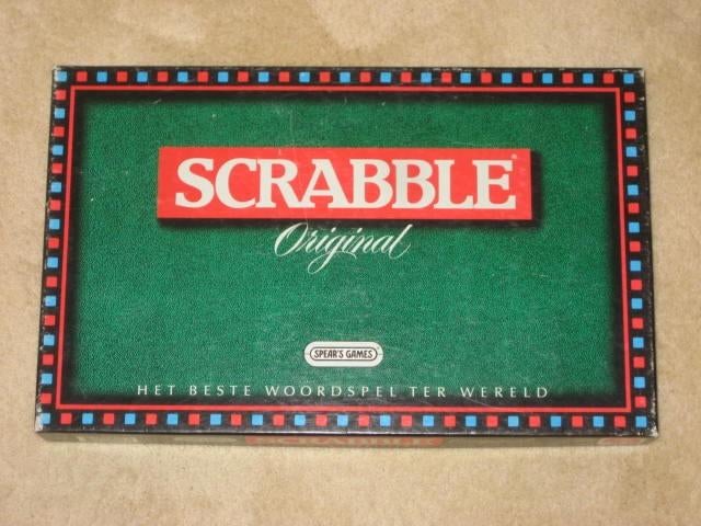 Scrabble orginal Spear's games, Hobby en Vrije tijd, Gezelschapsspellen | Bordspellen, Ophalen of Verzenden, Zo goed als nieuw