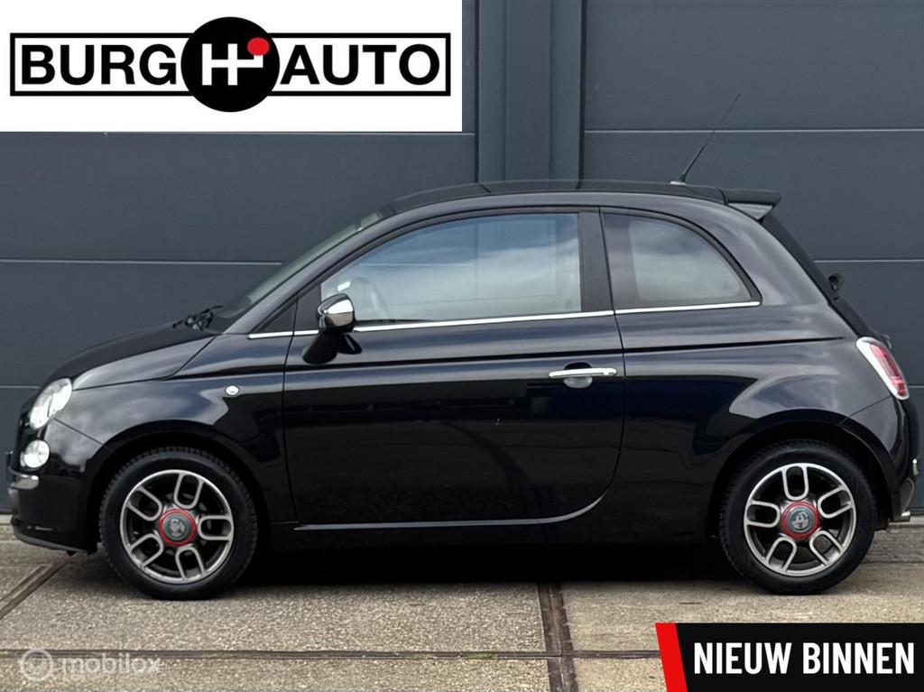 Fiat 500 1.2 Sport - 2E EIGENAAR - ABARTH LOGO - AIRCO - LM, Auto's, Fiat, Bedrijf, Te koop, ABS, Airbags, Airconditioning, Alarm